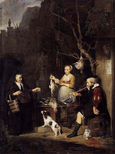 Gabriel Metsu The Poultry Woman